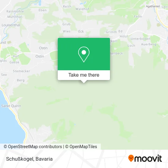 Карта Schußkogel