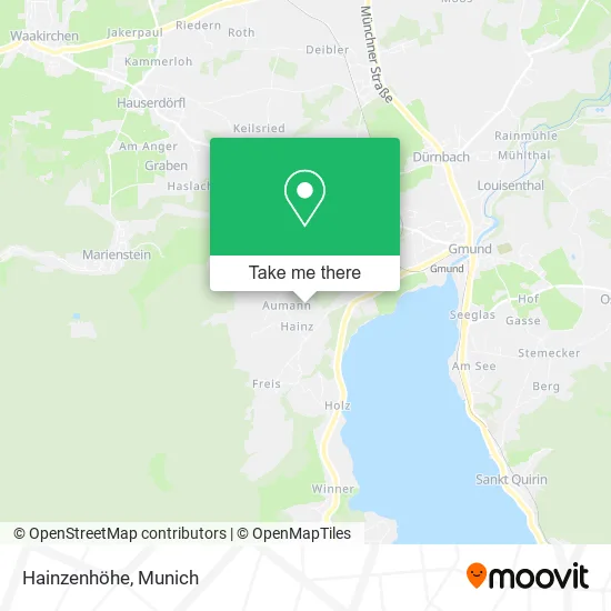 Карта Hainzenhöhe