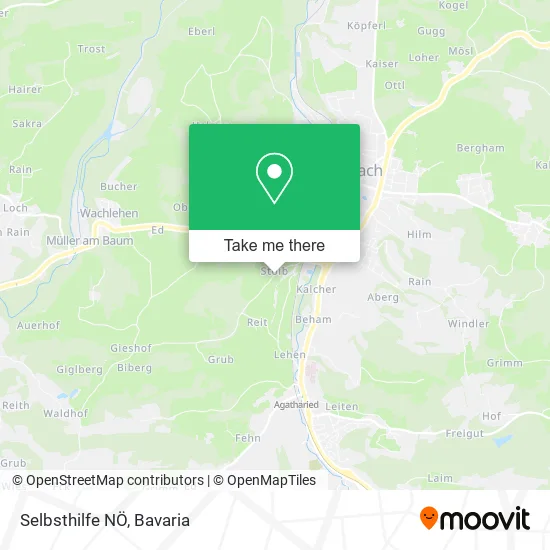 Карта Selbsthilfe NÖ