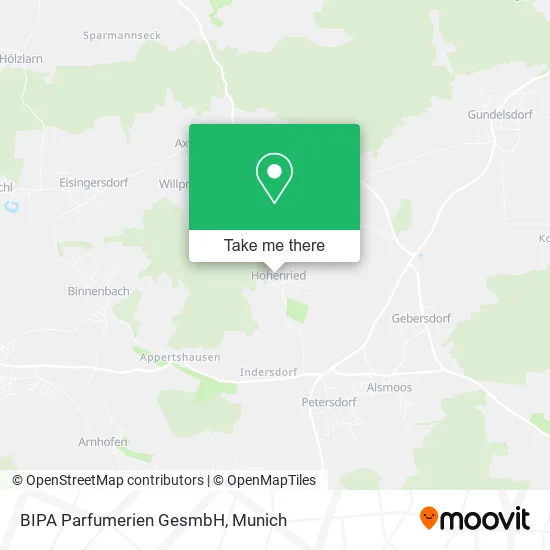 Карта BIPA Parfumerien GesmbH