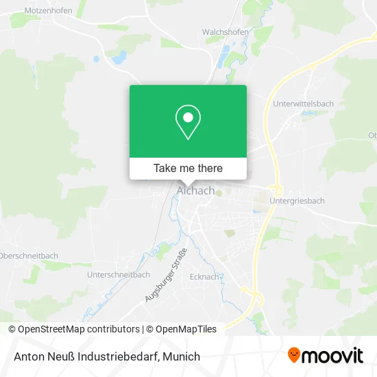 Карта Anton Neuß Industriebedarf