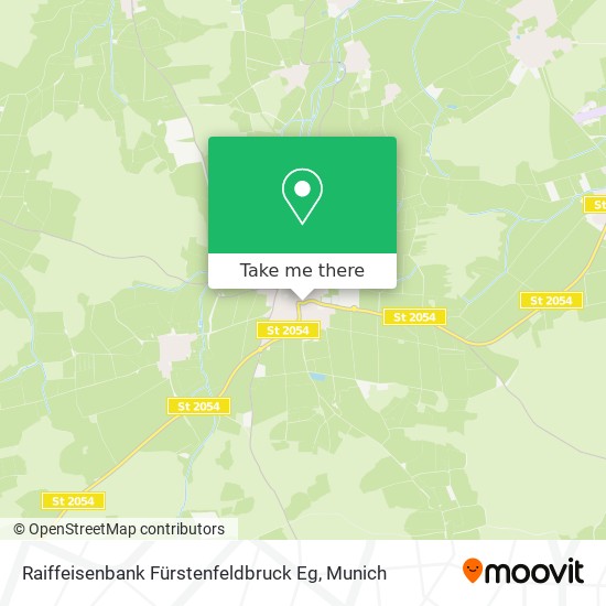 Raiffeisenbank Fürstenfeldbruck Eg map