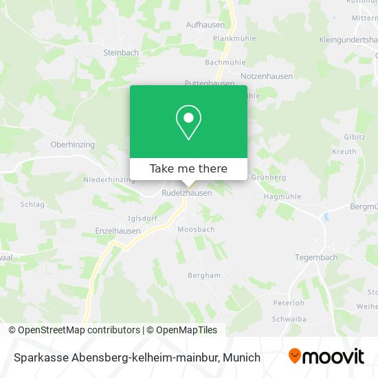 Sparkasse Abensberg-kelheim-mainbur map