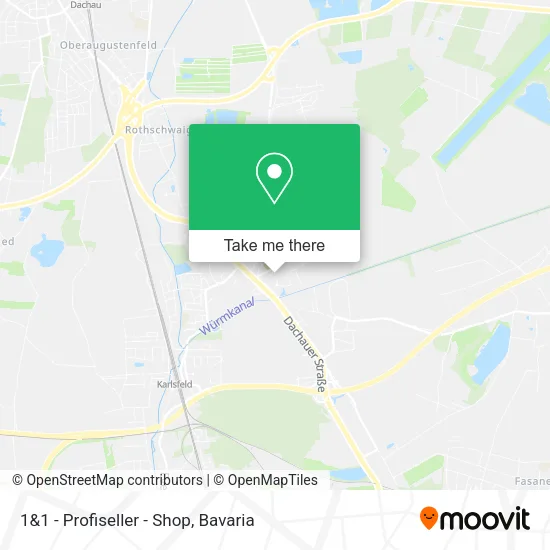 1&1 - Profiseller - Shop map