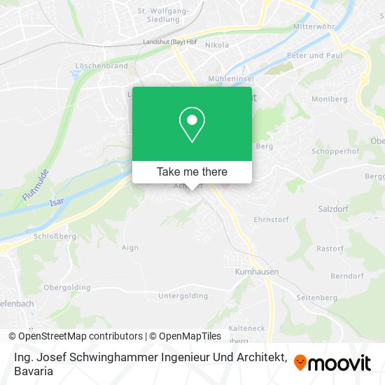 Карта Ing. Josef Schwinghammer Ingenieur Und Architekt