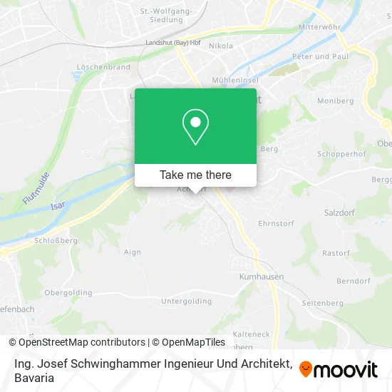 Карта Ing. Josef Schwinghammer Ingenieur Und Architekt