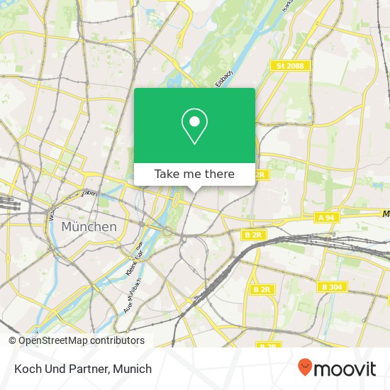 Koch Und Partner map