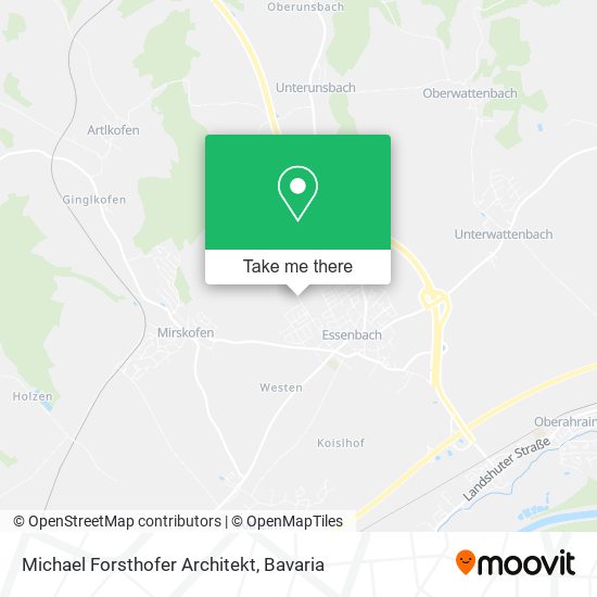 Michael Forsthofer Architekt map