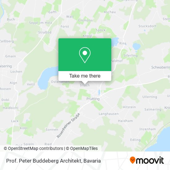 Prof. Peter Buddeberg Architekt map