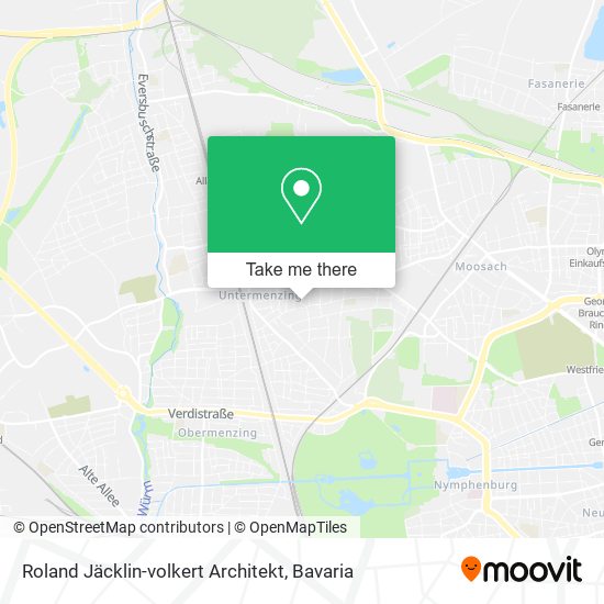 Roland Jäcklin-volkert Architekt map