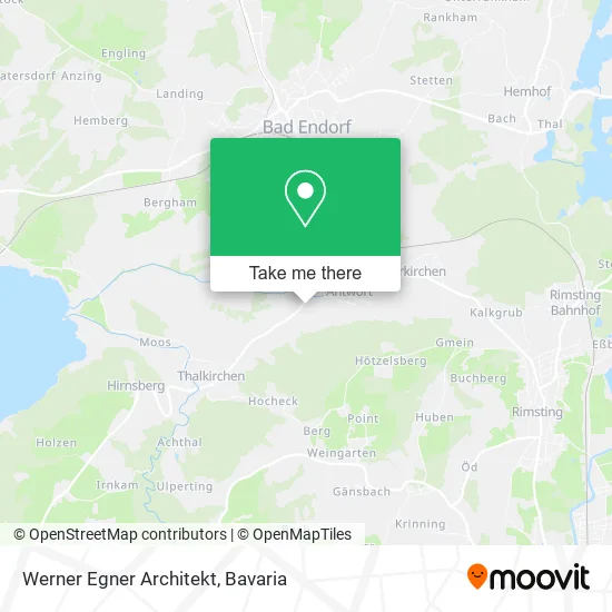 Карта Werner Egner Architekt