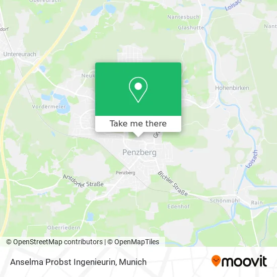 Карта Anselma Probst Ingenieurin