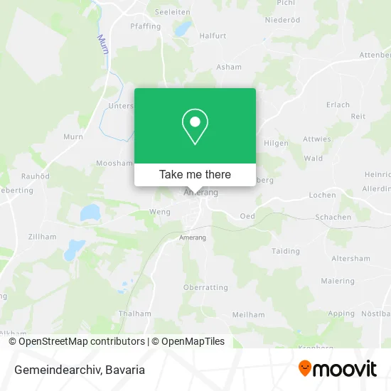Gemeindearchiv map