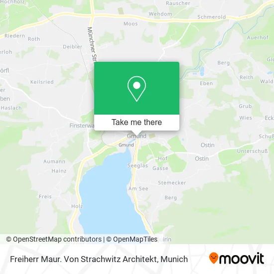 Карта Freiherr Maur. Von Strachwitz Architekt