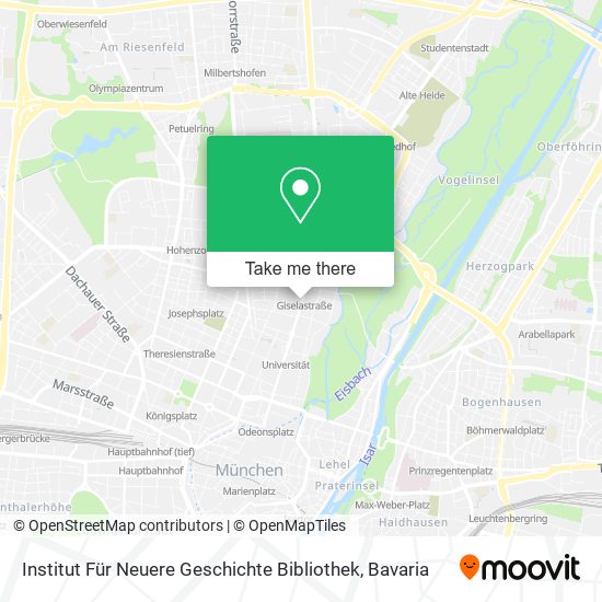 Institut Für Neuere Geschichte Bibliothek map