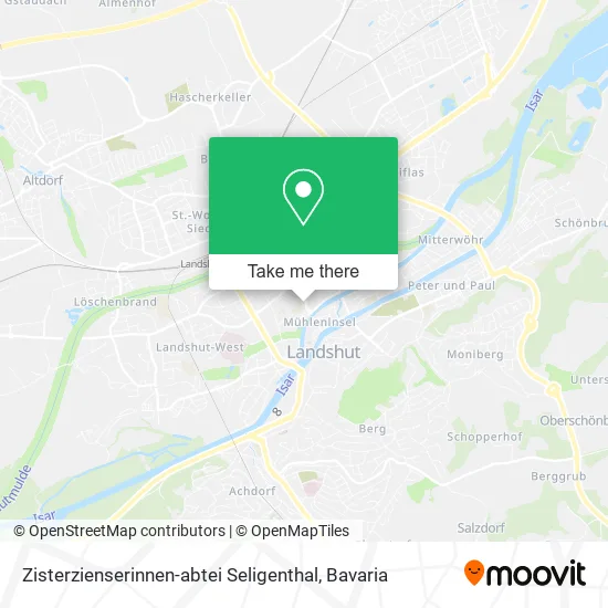 Карта Zisterzienserinnen-abtei Seligenthal
