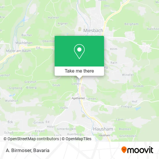 Карта A. Birmoser