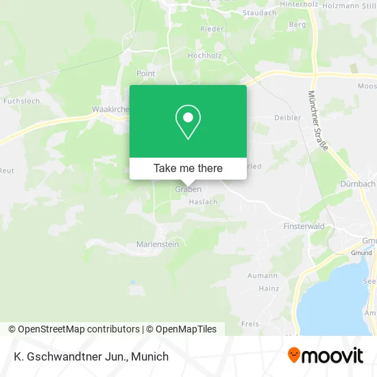 Карта K. Gschwandtner Jun.