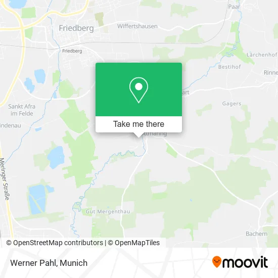 Карта Werner Pahl