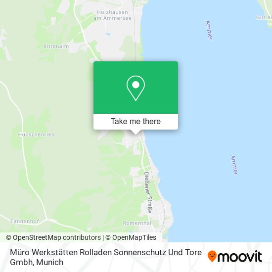 Müro Werkstätten Rolladen Sonnenschutz Und Tore Gmbh map