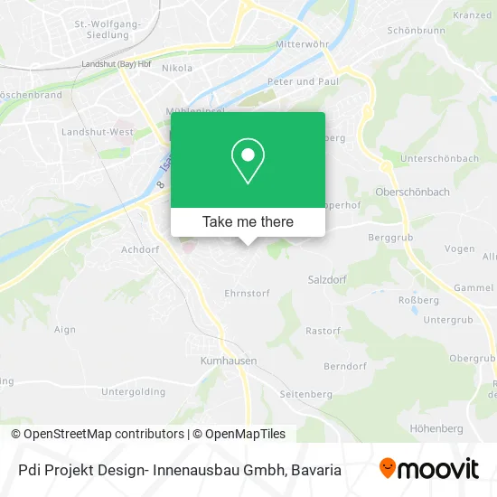 Карта Pdi Projekt Design- Innenausbau Gmbh