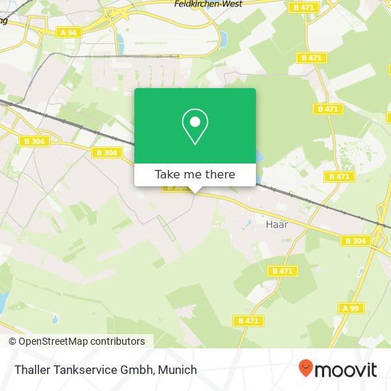 Thaller Tankservice Gmbh map