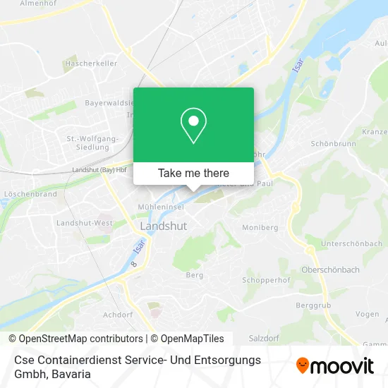 Cse Containerdienst Service- Und Entsorgungs Gmbh map