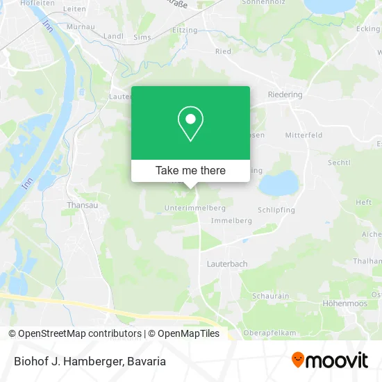 Карта Biohof J. Hamberger