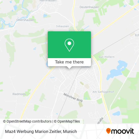 Карта Maz4 Werbung Marion Zeitler