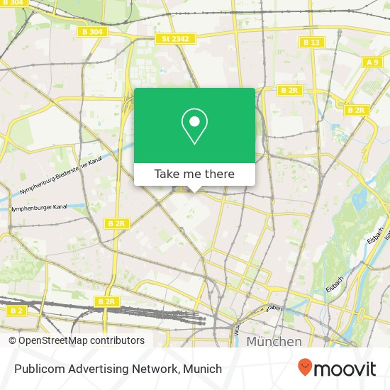 Publicom Advertising Network map