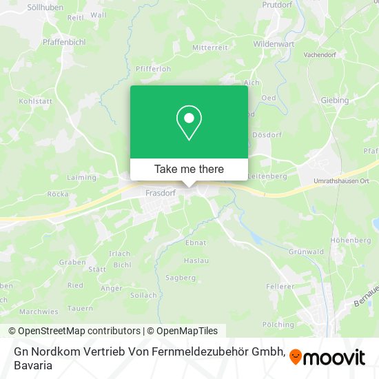 Gn Nordkom Vertrieb Von Fernmeldezubehör Gmbh map