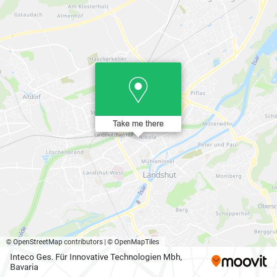 Inteco Ges. Für Innovative Technologien Mbh map