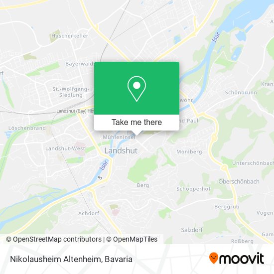 Nikolausheim Altenheim map
