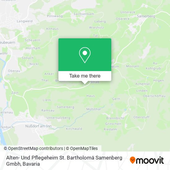 Alten- Und Pflegeheim St. Bartholomä Samenberg Gmbh map