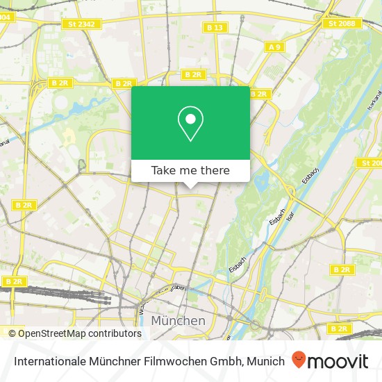 Карта Internationale Münchner Filmwochen Gmbh