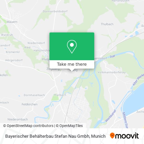 Bayerischer Behälterbau Stefan Nau Gmbh map