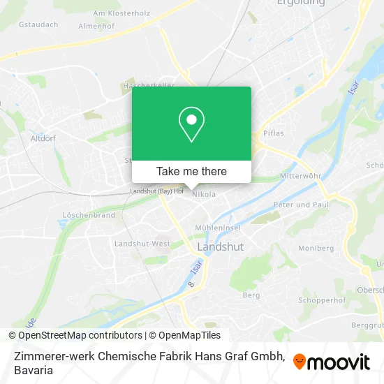 Карта Zimmerer-werk Chemische Fabrik Hans Graf Gmbh