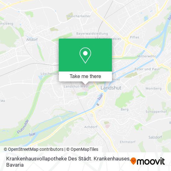Krankenhausvollapotheke Des Städt. Krankenhauses map