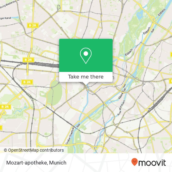 Карта Mozart-apotheke