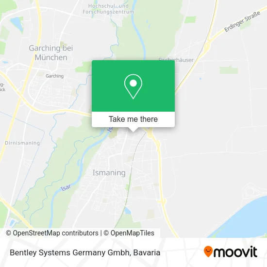 Карта Bentley Systems Germany Gmbh