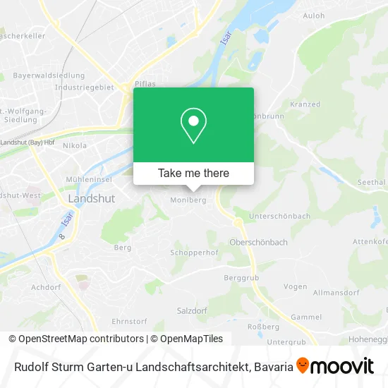 Карта Rudolf Sturm Garten-u Landschaftsarchitekt