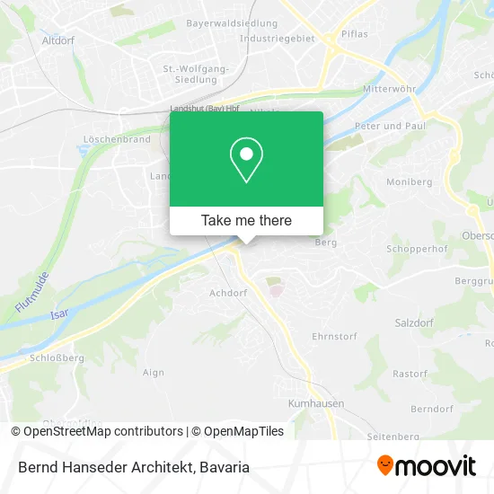Bernd Hanseder Architekt map