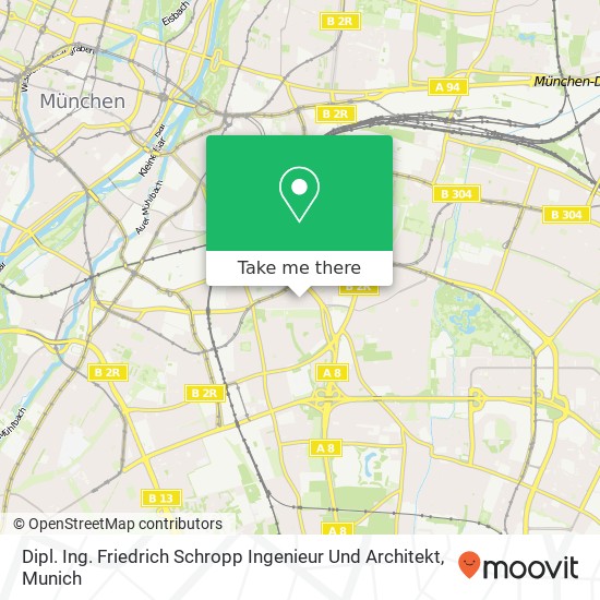 Dipl. Ing. Friedrich Schropp Ingenieur Und Architekt map