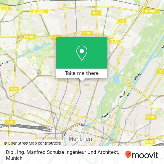 Dipl. Ing. Manfred Schulze Ingenieur Und Architekt map