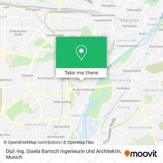 Dipl.-ing. Gisela Bartsch Ingenieurin Und Architektin map