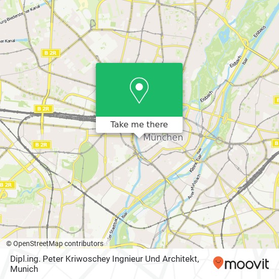 Dipl.ing. Peter Kriwoschey Ingnieur Und Architekt map