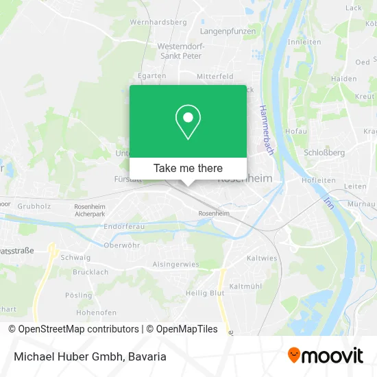 Michael Huber Gmbh map