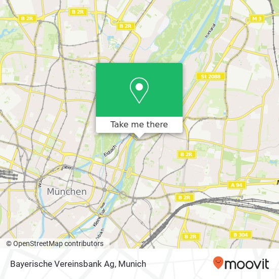 Bayerische Vereinsbank Ag map