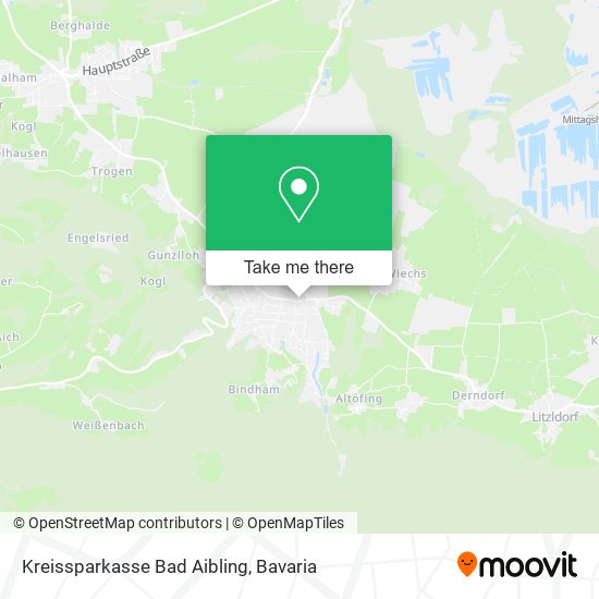 Kreissparkasse Bad Aibling map