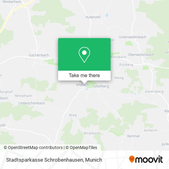 Stadtsparkasse Schrobenhausen map